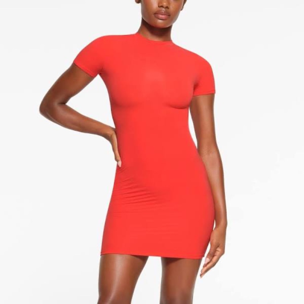 NWT Red Fits Everybody T-shirt Mini Dress XS